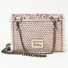 ADBG1831 American Darling Hand Tooled Floral Carved Braided Leather Western Crossbody Bag