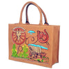 ADBGA922 Tote Genuine Leather Women Bag