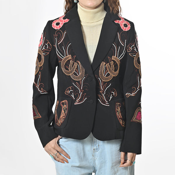 ADJKT077 American Darling Western Embroidered Apparel Bag - Handcrafted Luxe Fabric Carrier