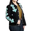 ADJKT080 American Darling Western Embroidered Apparel -Black Artisan Handcrafted Woolen Jacket