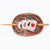 ADHCG101A-L American Darling Hand Tooled Leather Hair Clip with Playing Cards Design |