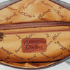 ADBG1830 American Darling Hand Tooled Floral & Basket Weave Leather Western Fanny Pack