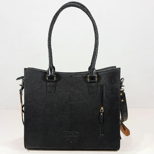 ADBG1889 Tote Hand Tooled Hair on Genuine Leather Women Bag