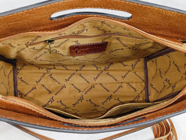ADBG1890 Clutch Hand Tooled Hair on Genuine Leather Women Bag