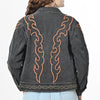 ADJKT089 American Darling Western Embroidered Apparel - Artisan Handcrafted Denim Jacket