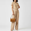 ADBGM848 Crossbody Genuine Suede Leather Women Bag