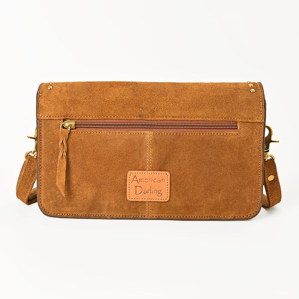 ADBGM848 Crossbody Genuine Suede Leather Women Bag