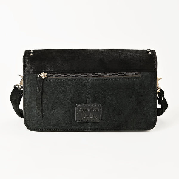 ADBGM849 Crossbody Hair On Genuine suede Leather Women Bag