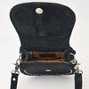 ADBGM851 American Darling Western Leather Cross body Bag with Hair-On Cowhide and Rivets