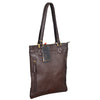 ADBGA993 Tote Hand Tooled Hair on Genuine Leather Women Bag