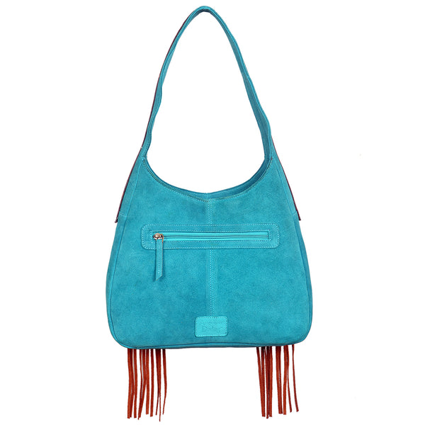 ADBGA1012 Hobo Hand Tooled Genuine Leather Women Bag