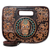 ADBGZ945 Clutch Genuine Leather Women Bag
