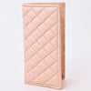NMBGM221 Never Mind Diamond Quilted Leather Long Bifold Wallet