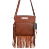 ADBGA1032 Clutch Hand Tooled Hair on Genuine Leather Women Bag