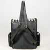 OHG205 Backpack Hand Tooled Hair on Genuine Western Leather Women Bag