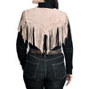 ADDR026 American Darling Western Suede Fringe Shoulder Wrap Capelet