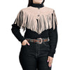 ADDR026 American Darling Western Suede Fringe Shoulder Wrap Capelet