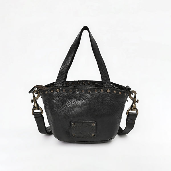 SWC480 Bellavento - Leather Riveted Tote