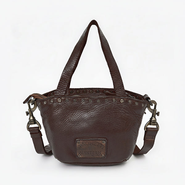 SWC480 Bellavento - Leather Riveted Tote