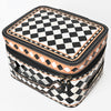 OHA156 Jewelery Case Genuine Western Leather Women Bag