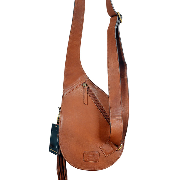ADBGA1073 Sling Hand TooledGenuine Leather Women Bag