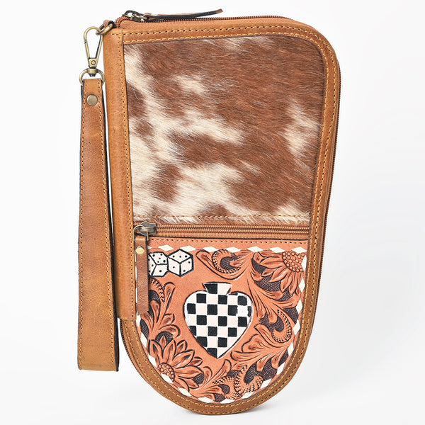 OHGCA101 Gun case Hair on Genuine Western Leather Women Bag