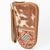 OHGCA101 Gun case Hair on Genuine Western Leather Women Bag