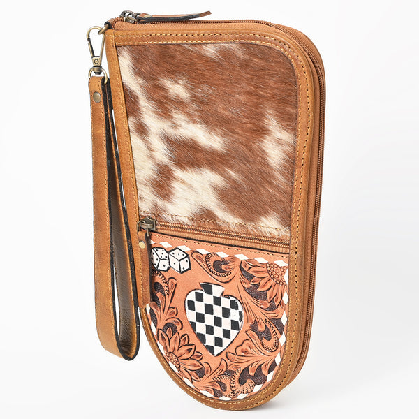 OHGCA101 Gun case Hair on Genuine Western Leather Women Bag
