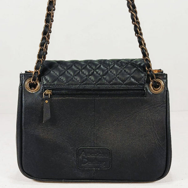 ADBG1867 Crossbody Hair on Genuine Leather Women Bag