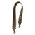 ADSTM111 American Darling Brown Leather Western Buckstitch Studded Purse Strap