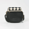 ADBGM906 American Darling Western Leather Cross body Bag with Artisan Buck stitched Detail