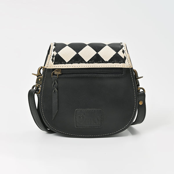ADBGM906 American Darling Western Leather Cross body Bag with Artisan Buck stitched Detail