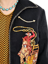 ADJKT097 Premium Woolen Fabric Jacket with Intricate Embroidery Detail