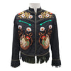 ADJKT111 American Darling Women Leather Fringed Embroidered Western Jacket