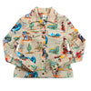 ADSH098 American Darling Cotton Lycra Western Bison Print Shirt Jacket