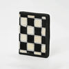ADBGM1095 American Darling Checkered Hair on Hide & Leather Bifold Wallet