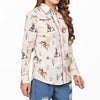 ADSH093 American Darling 100% Satin Cotton Western Rodeo Print Button Down Shirt