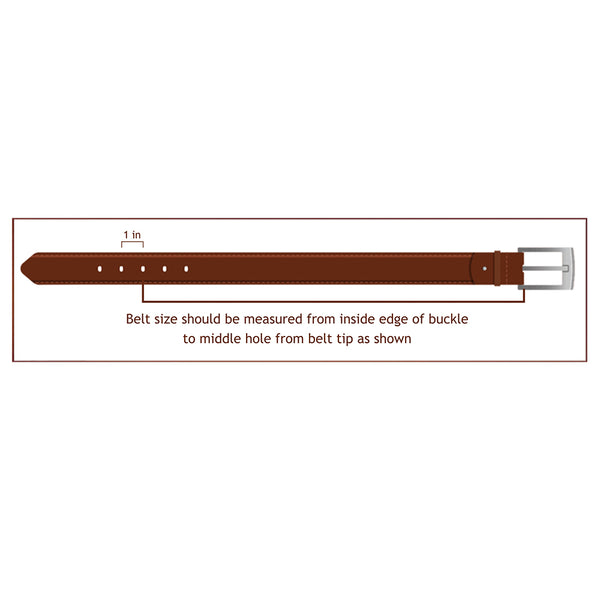 LC-ADBLF171 Genuine American Leather Belt Men and Women