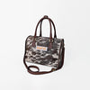 ADBGA1431PRCA Rodeo Style Hair-on-Hide & Genuine Leather Speedy Bag by American Darling