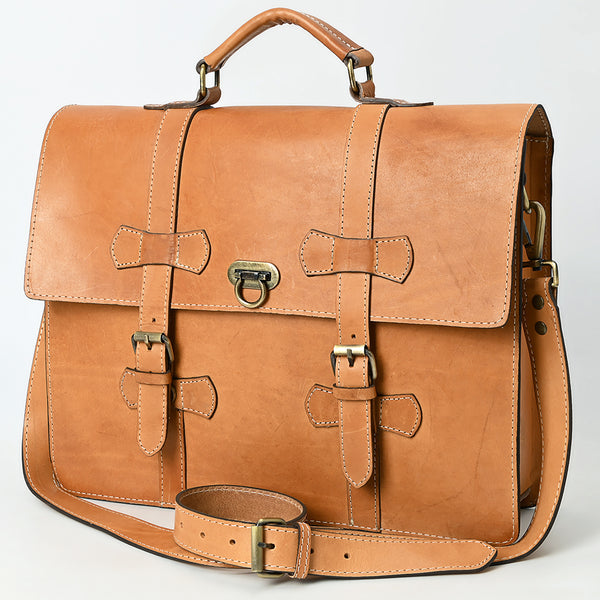ADBG1399 American Darling Western Genuine Leather Briefcase Bag for Work Office & Travel