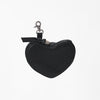 ADCHM120 American Darling Genuine Leather Heart Zipper Bag Charm