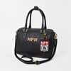 Official PRCA & NFR Licensed Collection®️ Black Genuine Western Leather Speedy Bag
