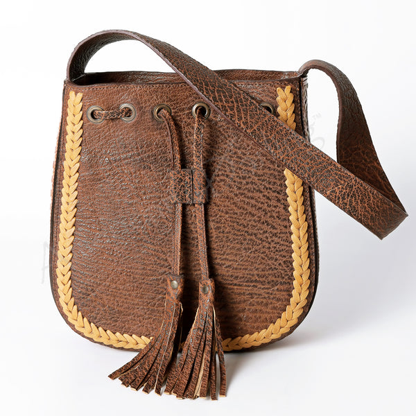 LC-ADBGZ485 Bucket Genuine Western Leather Women Bag