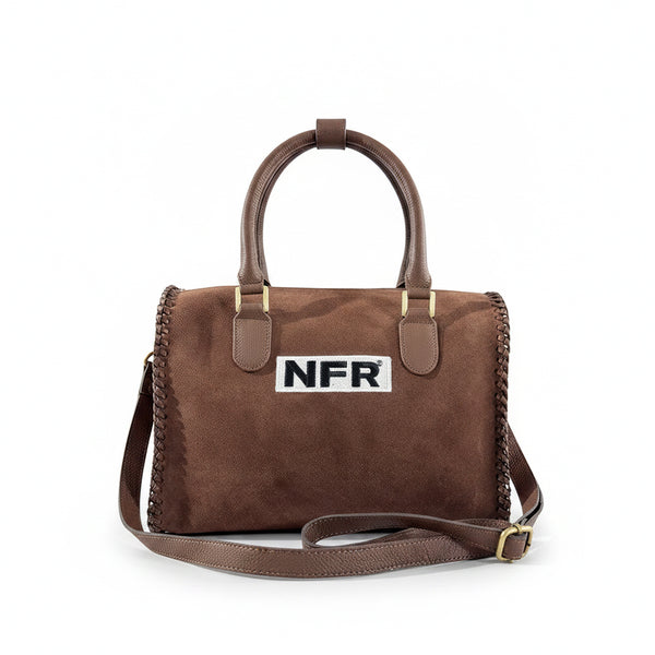 ADBGA1432PRCA Premium Suede Leather Western Speedy Bag - American Darling