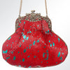 ADBG633 American Darling Hair-On Cowhide Western Leather Coin Purse Bag