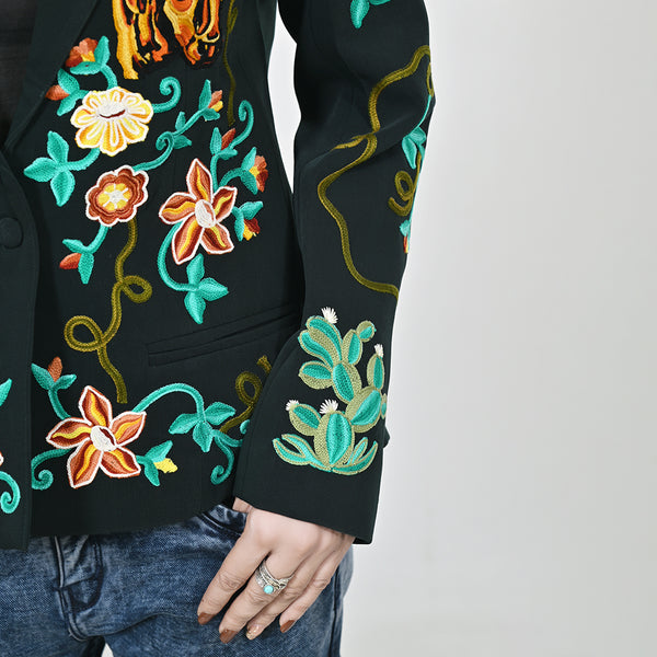 ADJKT076 American Darling Western Embroidered Apparel - Artisan Handcrafted Heritage Jacket
