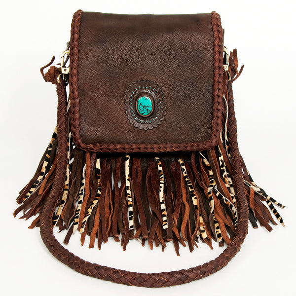 LC-ADBGM265 Messenger Genuine Western Leather Women Bag