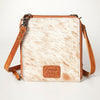 ADBG820 American Darling Handcrafted Leather Cross body Bag with Hair-On Cowhide