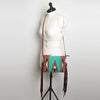 ADBG236 American Darling Saddle Blanket Boho Fringe Crossbody Bag