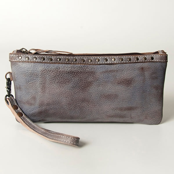 LC-NMBG101 Wristlet Genuine Leather women bag western Bag